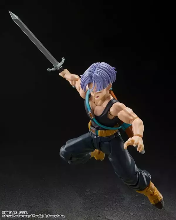 「“二度とおとうさんを死なせやしない”「ドラゴンボールZ」トランクスが立体化！風になびく髪＆ポケットに手を入れ佇む姿も再現可能」の画像