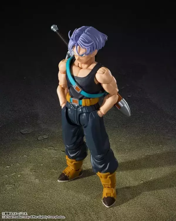 「“二度とおとうさんを死なせやしない”「ドラゴンボールZ」トランクスが立体化！風になびく髪＆ポケットに手を入れ佇む姿も再現可能」の画像