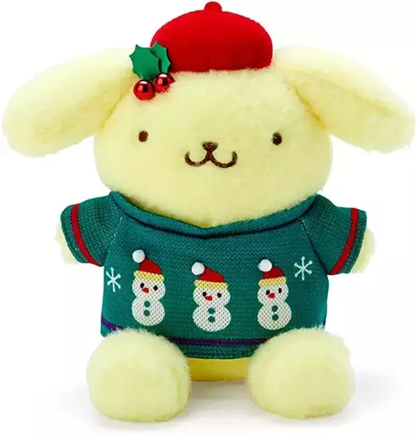 「「サンリオ」キティ、シナモロールが“ダサかわセーター”姿に♪ クリスマスグッズがAmazonに登場」の画像