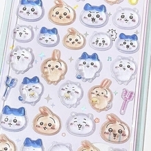 「ちいかわ」ぷっくり感がたまらない♪ ボンボンドロップシールが人気爆発中！スケジュールシールなども鉄板人気☆