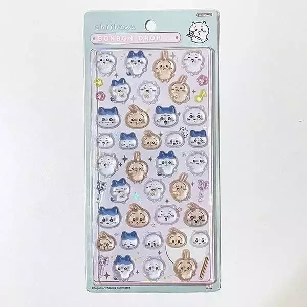 「「ちいかわ」ぷっくり感がたまらない♪ ボンボンドロップシールが人気爆発中！スケジュールシールなども鉄板人気☆」の画像