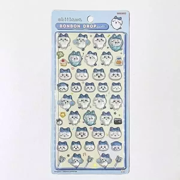 「「ちいかわ」ぷっくり感がたまらない♪ ボンボンドロップシールが人気爆発中！スケジュールシールなども鉄板人気☆」の画像