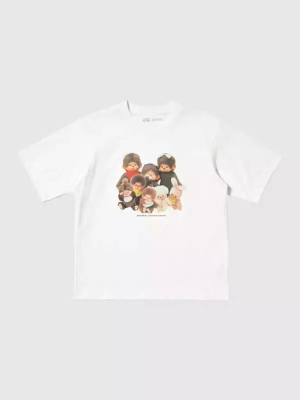 「モンチッチとお揃いコーデを楽しもう！ ユニクロUTにモンチッチが初登場♪ レトロなプリントがキュートなモンチッチUTは5月1日より発売」の画像