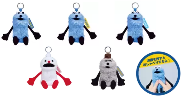 「手を握るとスンスンが喋る!? 「パペットスンスン」Happyくじ登場！ ぬいぐるみやフィギュア、ジッパーバッグなどがラインナップ」の画像