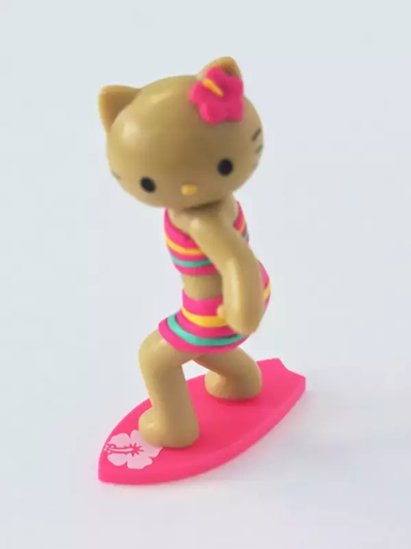 「キティちゃんがスタイルアップ!? ルーズソックスギャルやエンジェルが“平成レトロ”感じる♪ ガチャフィギュア登場」の画像