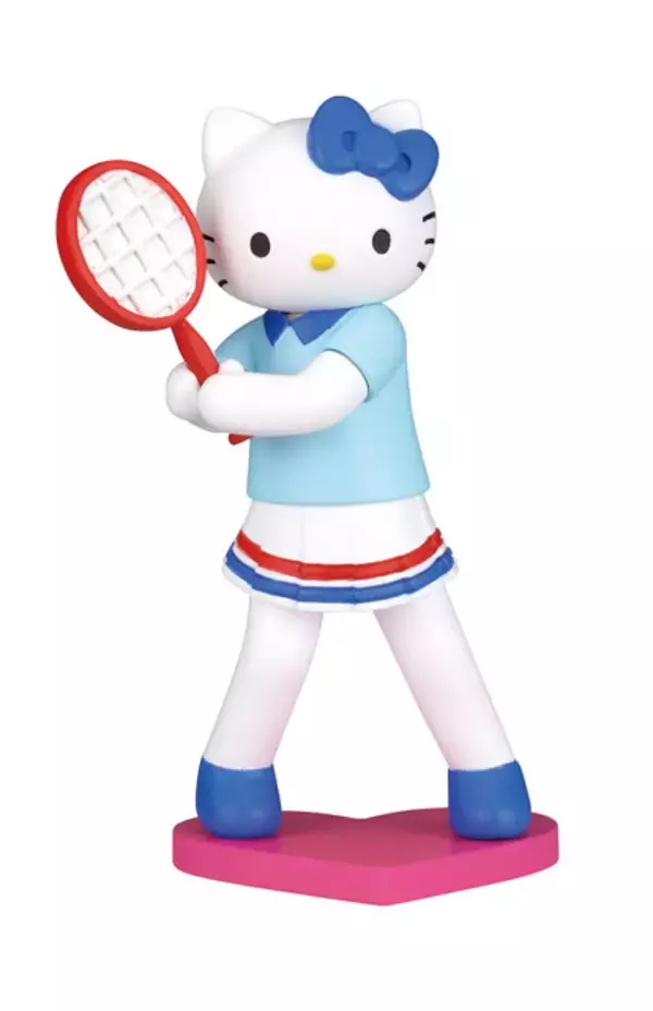 「キティちゃんがスタイルアップ!? ルーズソックスギャルやエンジェルが“平成レトロ”感じる♪ ガチャフィギュア登場」の画像