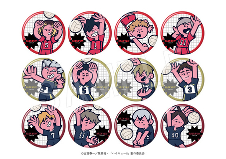 「ハイキュー!!」のキャラクターをカートゥーン調にデザイン♪「ジャンフェス2026」で新作グッズ販売