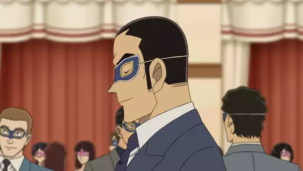 「アニメ「名探偵コナン」神奈川県警の横溝重悟は参加した婚活パーティーで射殺された遺体を発見して…R164話先行カット公開」の画像