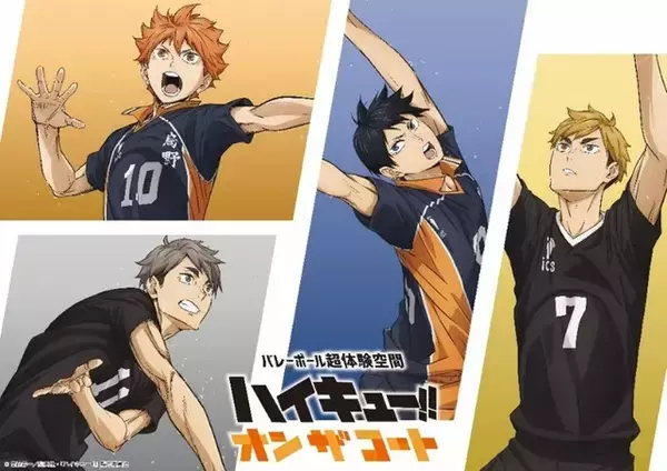 「ハイキュー!!」日向、研磨、牛島ら12名録り下ろし音声ガイド＆映像展示の内容発表！約40種類の限定グッズも見逃せない☆