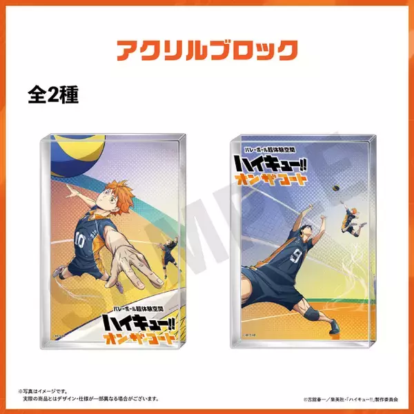 「「ハイキュー!!」日向、研磨、牛島ら12名録り下ろし音声ガイド＆映像展示の内容発表！約40種類の限定グッズも見逃せない☆」の画像