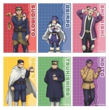 「ゴールデンカムイ」杉元、尾形百之助、鯉登少尉らが“自分のぬい”を持ってる!? 限定イラストのグッズ＆デジフォトブースを展開「TOPPA!!! BASE AKIBA」コラボ