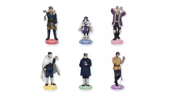 「「ゴールデンカムイ」杉元、尾形百之助、鯉登少尉らが“自分のぬい”を持ってる!? 限定イラストのグッズ＆デジフォトブースを展開「TOPPA!!! BASE AKIBA」コラボ」の画像