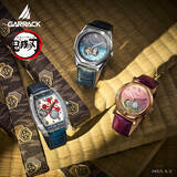 「「鬼滅の刃」宇髄天元、時透無一郎、甘露寺蜜璃の“日輪刀”もキラリッ！ 「金沢箔」使用の機械式腕時計に新モデル登場」の画像1