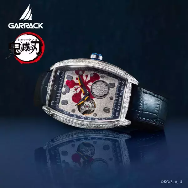 「「鬼滅の刃」宇髄天元、時透無一郎、甘露寺蜜璃の“日輪刀”もキラリッ！ 「金沢箔」使用の機械式腕時計に新モデル登場」の画像