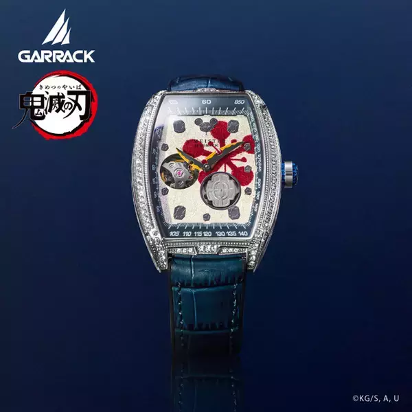 「「鬼滅の刃」宇髄天元、時透無一郎、甘露寺蜜璃の“日輪刀”もキラリッ！ 「金沢箔」使用の機械式腕時計に新モデル登場」の画像