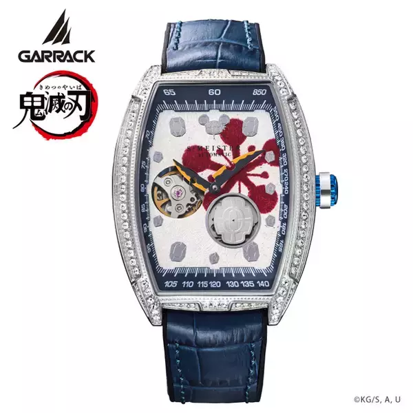 「「鬼滅の刃」宇髄天元、時透無一郎、甘露寺蜜璃の“日輪刀”もキラリッ！ 「金沢箔」使用の機械式腕時計に新モデル登場」の画像