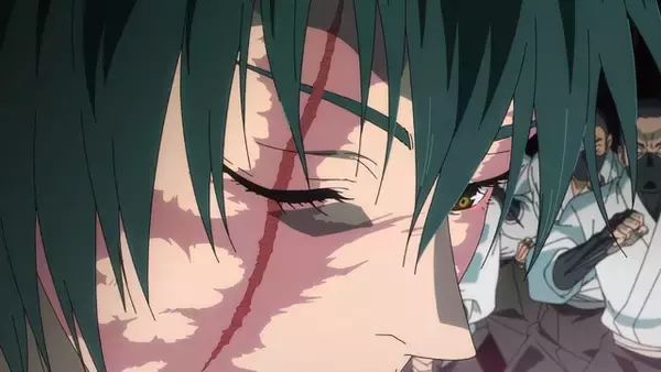 冬アニメ「呪術廻戦 死滅回游 前編」血まみれの真依と、父・禪院扇の姿を見た真希は― 第51話先行カット