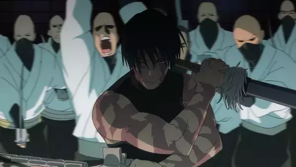 「冬アニメ「呪術廻戦 死滅回游 前編」血まみれの真依と、父・禪院扇の姿を見た真希は― 第51話先行カット」の画像