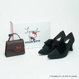 「「サンリオ」キティ＆クロミ、上品な大人かわいいを叶えるレディースシューズに！ミニショルダーバッグのセットで登場」の画像3