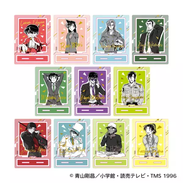 「「名探偵コナン」で謎解きに挑戦！「謎ファイル」の新作＆ビジュアルを使用した缶バッジやアクリルスタンドなどグッズが続々登場♪」の画像