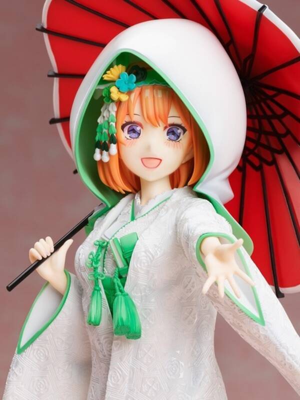 五等分の花嫁 中野四葉 白無垢姿に和傘を差した元気 幸せいっぱいなフィギュア登場 22年3月12日 エキサイトニュース