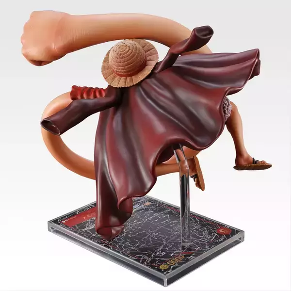 「「ワンピース」尾田先生描きおろしカードが立体化！ルフィのド迫力のフィギュアが一番くじに登場」の画像