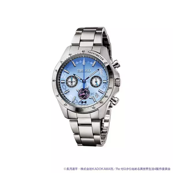 レムのモーニングスター、エミリアの結晶石がオシャレ♪ 「Re:ゼロから始める異世界生活」レム＆エミリアの魅力を凝縮したイメージ腕時計が登場