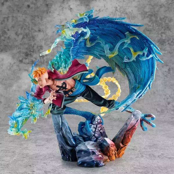 「“いきなり"キング"は取れねェだろうよい”「ONE PIECE」不死鳥マルコのフィギュアが抽選販売が受付中！ “不死鳥(フェニックス)”発動状態が大迫力で立体化」の画像