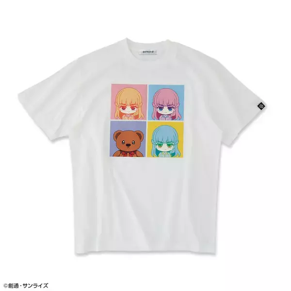 「くまのぬいぐるみもデザイン♪ 「新機動戦記ガンダムW」デフォルメされたキャラが可愛い…！ Tシャツ＆ミニバッグ＆アクリルキーホルダーが登場」の画像