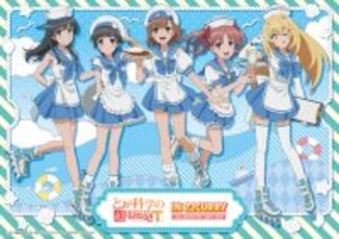 「とある」御坂美琴、食蜂操祈らのマリン衣装が涼しげ♪“ゲコ太カレー”ほかオリジナルメニュー＆先行グッズ登場の「22カレー」コラボ開催