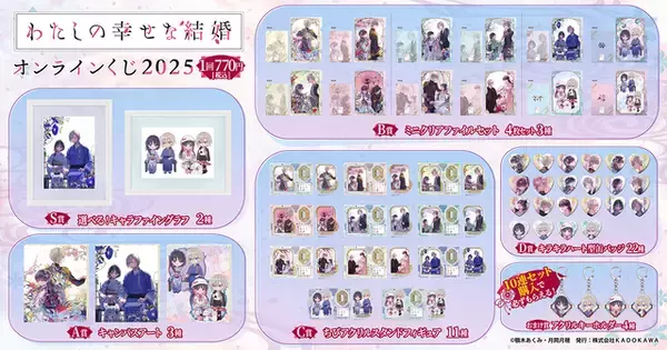 「「わた婚」美世と清霞の冬デートにキュン♪ かわいいミニキャラと美麗な原作イラストのくじが登場！」の画像