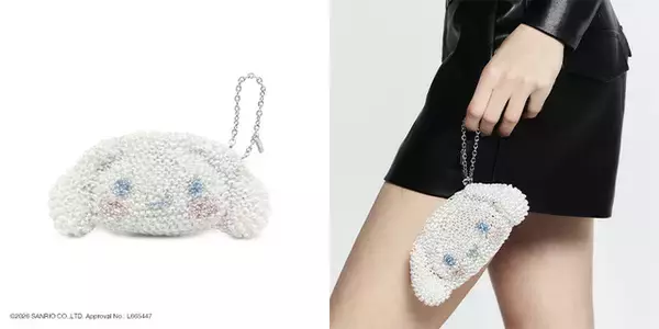 「シナモロールのかわいさそのまま♪ バックパック、ショルダーバッグ、ポーチがお誕生日の“3月6日”に登場」の画像