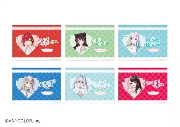 「「にじさんじ」リボンを纏った12名のライバーがお出迎え☆ 期間限定コラボカフェ開催」の画像