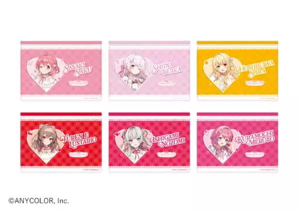 「「にじさんじ」リボンを纏った12名のライバーがお出迎え☆ 期間限定コラボカフェ開催」の画像