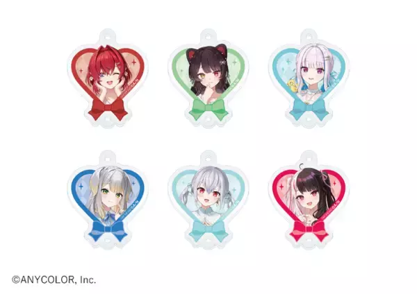 「「にじさんじ」リボンを纏った12名のライバーがお出迎え☆ 期間限定コラボカフェ開催」の画像