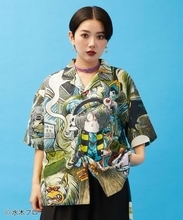 「ゲゲゲの鬼太郎」の妖怪を和モダンに大胆デザイン！ アロハシャツや和羽織が存在感抜群◎