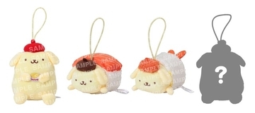 ポムポムプリン×「スシロー」初コラボ！多数のグッズ＆“まぜまぜ！プリンッペ”も登場【10月7日～】