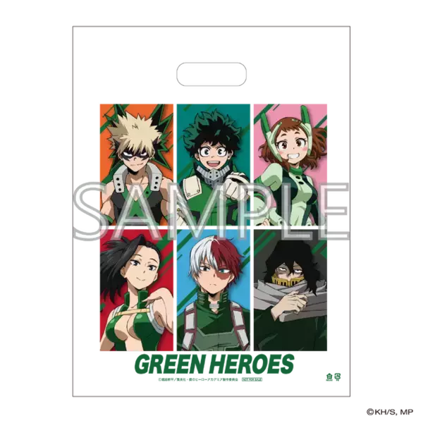 「「ヒロアカ」デク、お茶子らGREEN HEROESが東急ハンズに登場！6期放送記念フェア開催♪」の画像