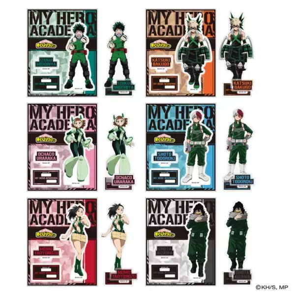 「「ヒロアカ」デク、お茶子らGREEN HEROESが東急ハンズに登場！6期放送記念フェア開催♪」の画像