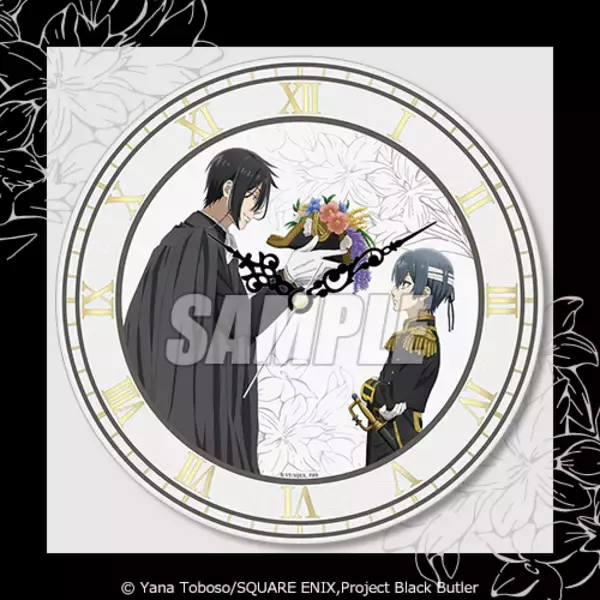 「「黒執事」ミカエリス先生からファントムハイヴ君へ授与！ セバスチャン＆シエルの描き下ろしイラストグッズが当たるオンラインくじ登場」の画像