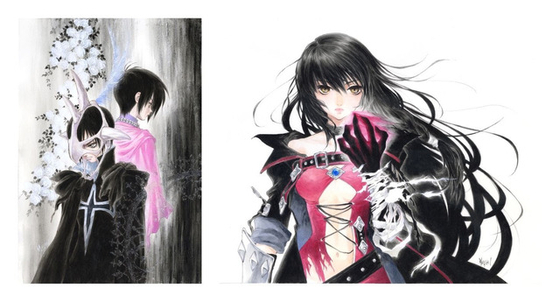 「テイルズ オブ」シリーズなどのいのまたむつみ、待望の回顧展が横浜で開催！未発表作品含む120点超のカラー原画が集結