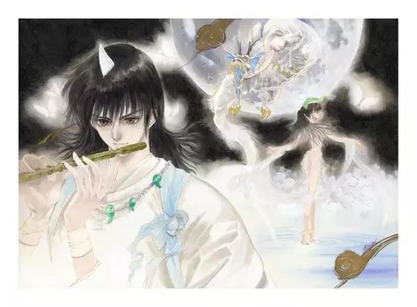 「「テイルズ オブ」シリーズなどのいのまたむつみ、待望の回顧展が横浜で開催！未発表作品含む120点超のカラー原画が集結」の画像