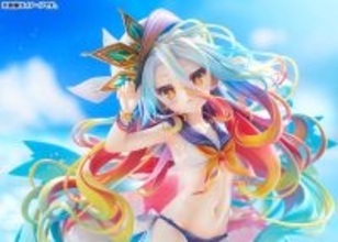「ノゲノラ」セーラー風水着姿の白がフィギュア化！髪のグラデーションを色鮮やかに表現して元イラストの空気感を再現