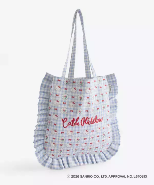 ハローキティ×Cath Kidston即完売コラボ第2弾！英国感たっぷりのバッグ＆文具が可愛すぎる♪