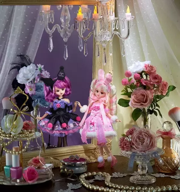 「リカちゃんの“マイメロディ”＆“クロミ”イメージの姿がキュートすぎる♪ 「サンリオキャラクターズ×LiccA」第1弾」の画像