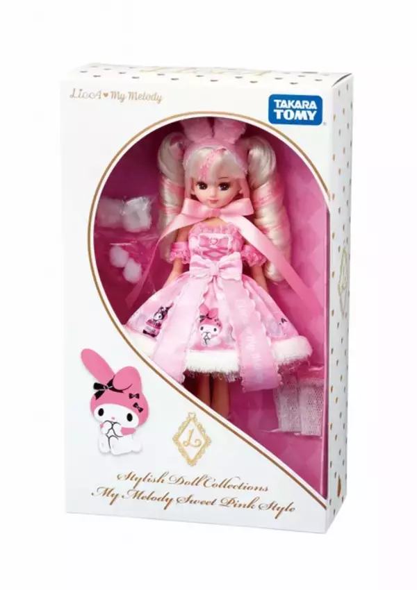 「リカちゃんの“マイメロディ”＆“クロミ”イメージの姿がキュートすぎる♪ 「サンリオキャラクターズ×LiccA」第1弾」の画像