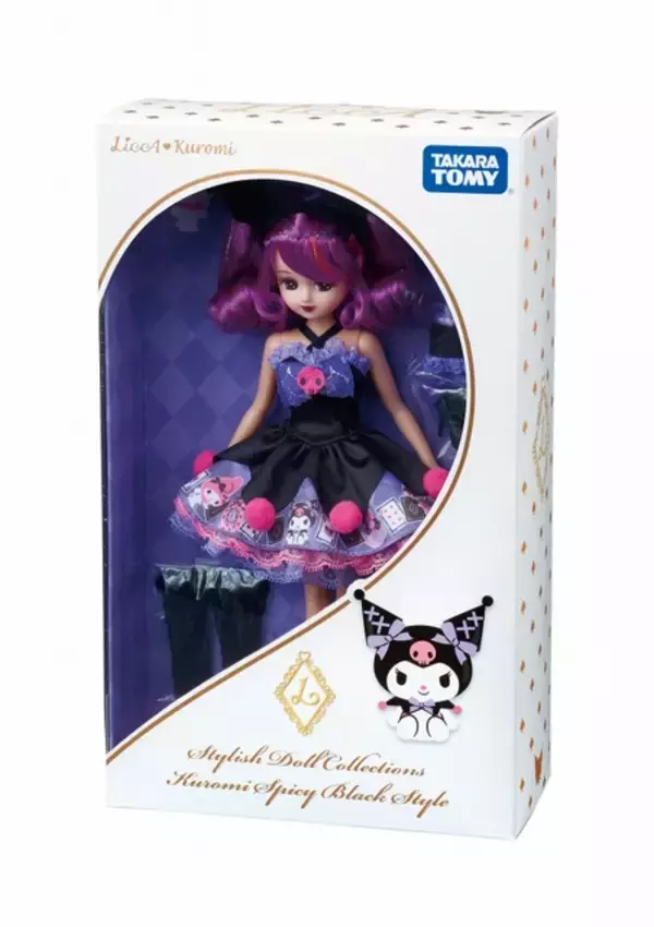 「リカちゃんの“マイメロディ”＆“クロミ”イメージの姿がキュートすぎる♪ 「サンリオキャラクターズ×LiccA」第1弾」の画像