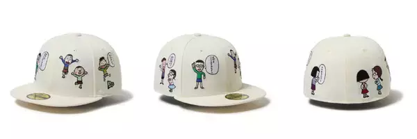 “ズバリ、ニューエラでしょう”「ちびまる子ちゃん」「コジコジ」初コラボでユニークなキャップ、スウェットなど15アイテム登場♪