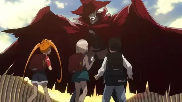 冬アニメ「地獄先生ぬ～べ～」赤が好き？ 青が好き？ 奇妙な質問をする謎の男（CV.子安武人）が現れて…第17話先行カット