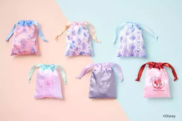 「「ディズニー」ミニー＆フィガロ、ローソンに登場☆ かわいいリボン巾着とクレカ風ステッカーを販売」の画像